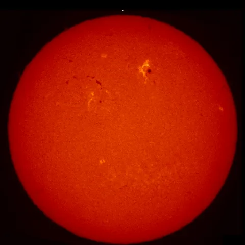 Image of Sun's chromosphere