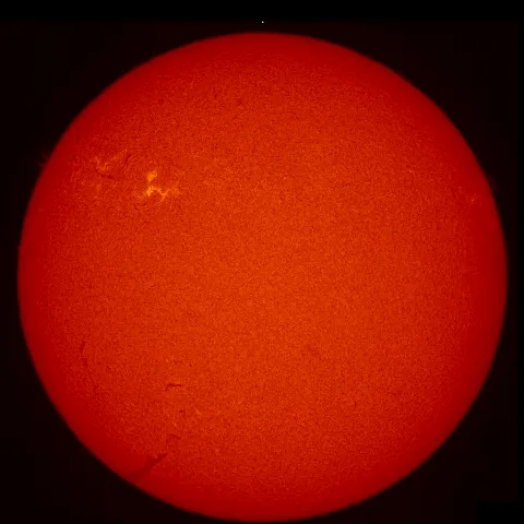 Image of Sun's chromosphere