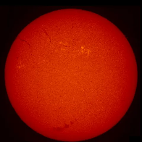 Image of Sun's chromosphere