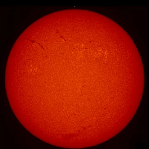 Image of Sun's chromosphere