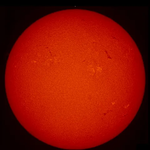 Image of Sun's chromosphere