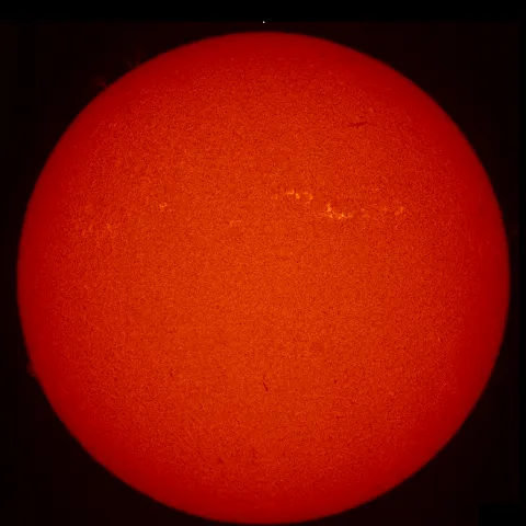 Image of Sun's chromosphere