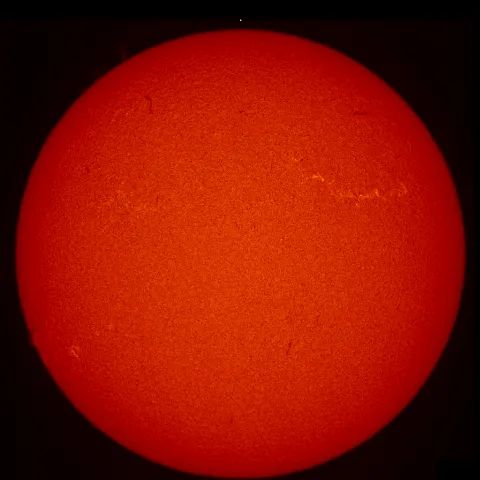 Image of Sun's chromosphere