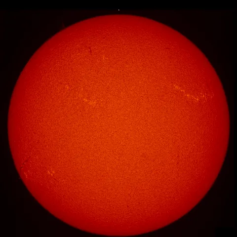 Image of Sun's chromosphere