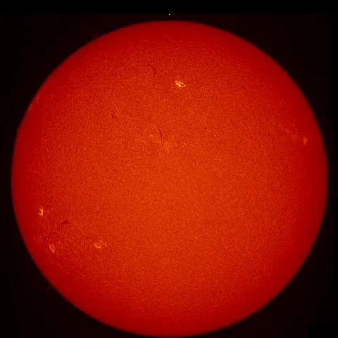 Image of Sun's chromosphere