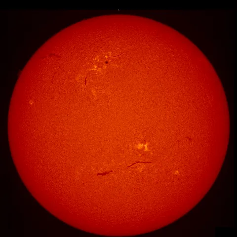 Image of Sun's chromosphere