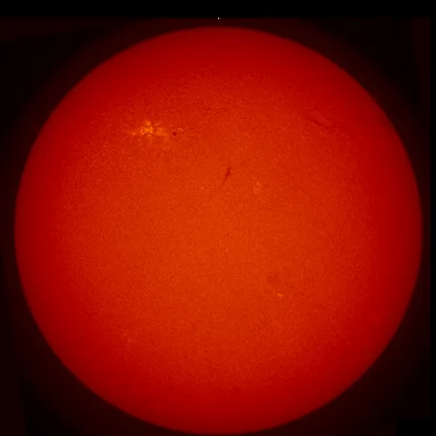 Image of Sun's chromosphere