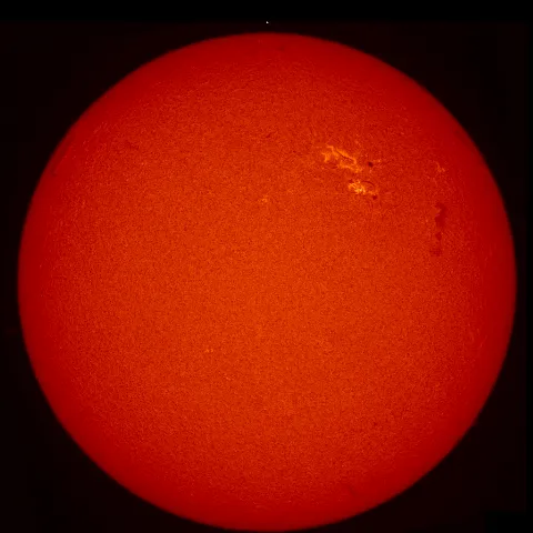 Image of Sun's chromosphere