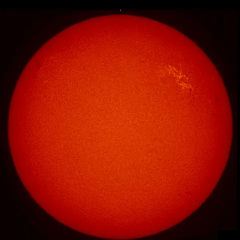 Image of Sun's chromosphere