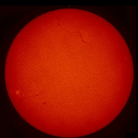 Image of Sun's chromosphere