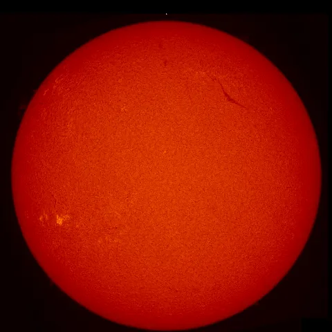 Image of Sun's chromosphere