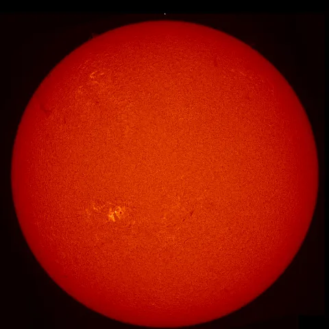 Image of Sun's chromosphere