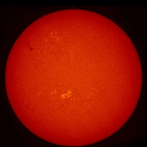 Image of Sun's chromosphere