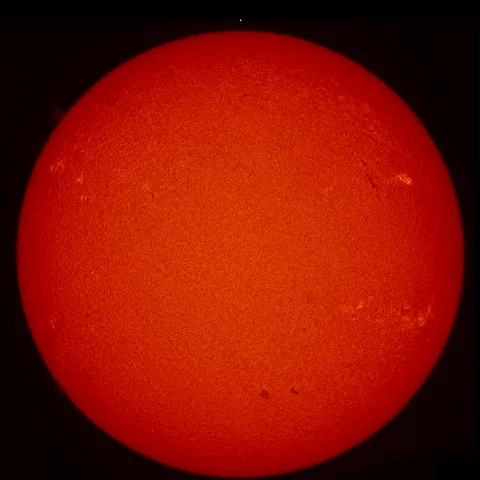 Image of Sun's chromosphere