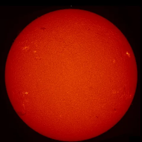 Image of Sun's chromosphere