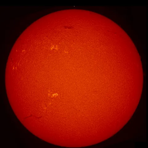 Image of Sun's chromosphere