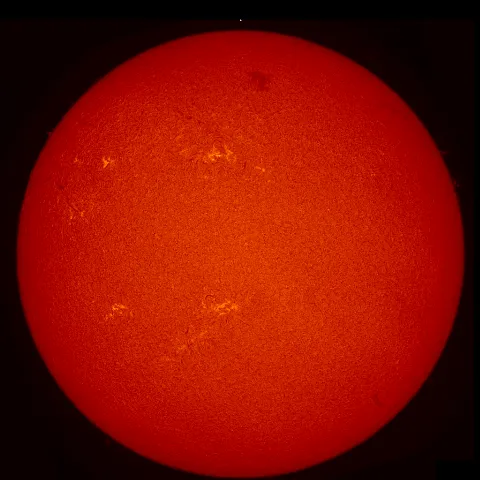 Image of Sun's chromosphere