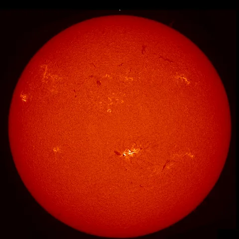 Image of Sun's chromosphere