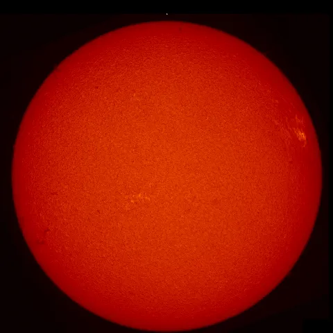 Image of Sun's chromosphere