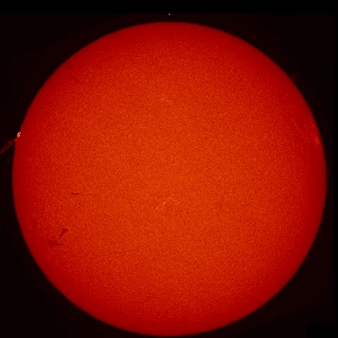 Image of Sun's chromosphere