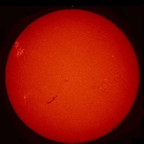 Image of Sun's chromosphere