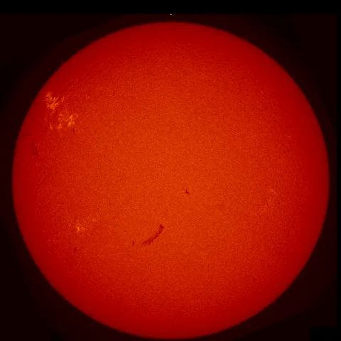 Image of Sun's chromosphere