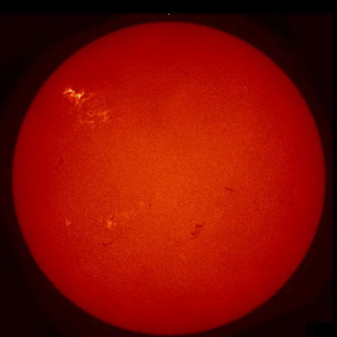 Image of Sun's chromosphere