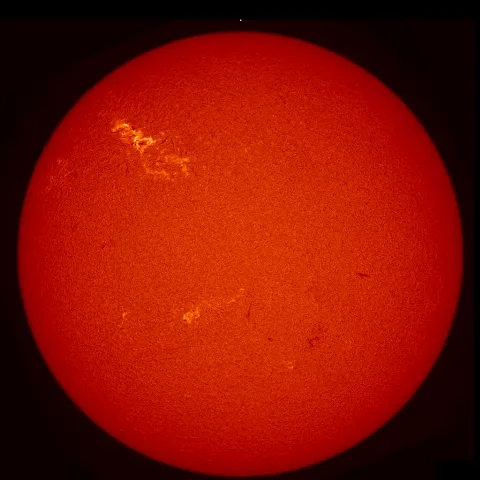 Image of Sun's chromosphere