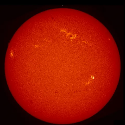 Image of Sun's chromosphere