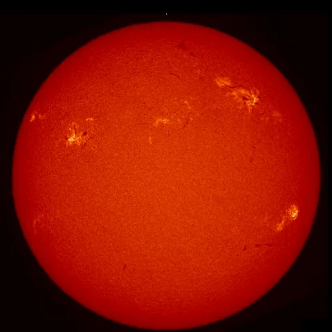 Image of Sun's chromosphere