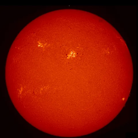 Image of Sun's chromosphere