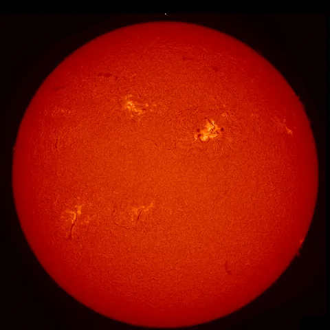 Image of Sun's chromosphere