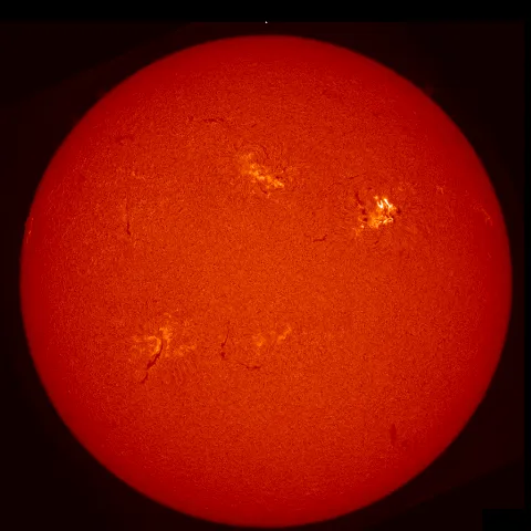 Image of Sun's chromosphere