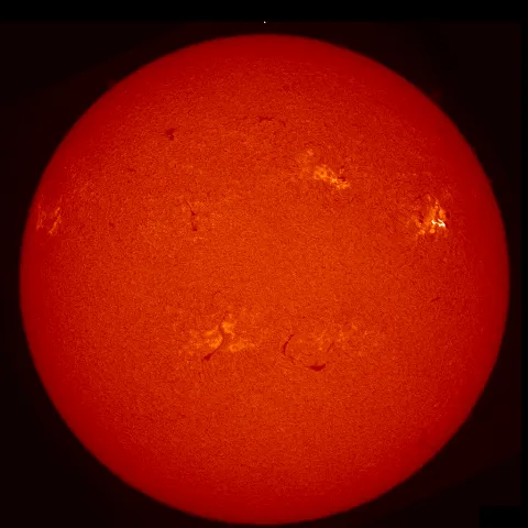 Image of Sun's chromosphere