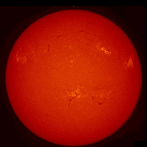 Image of Sun's chromosphere