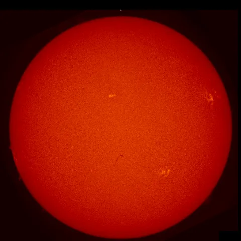 Image of Sun's chromosphere