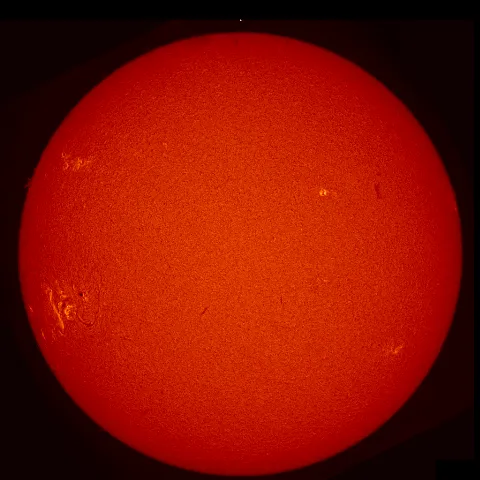 Image of Sun's chromosphere