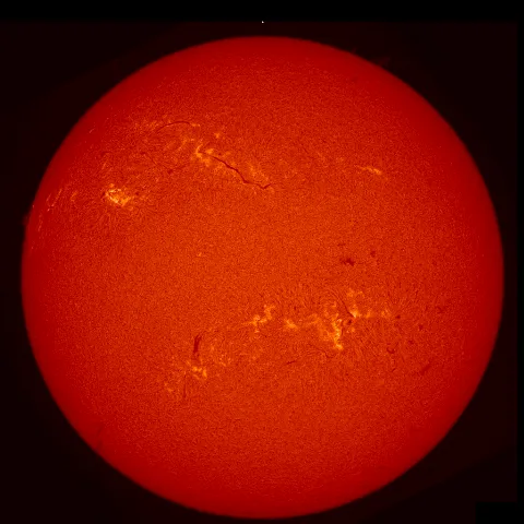 Image of Sun's chromosphere