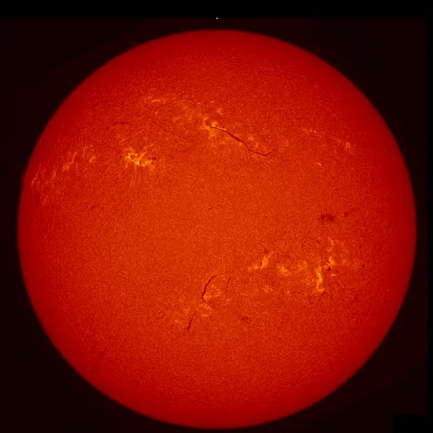 Image of Sun's chromosphere