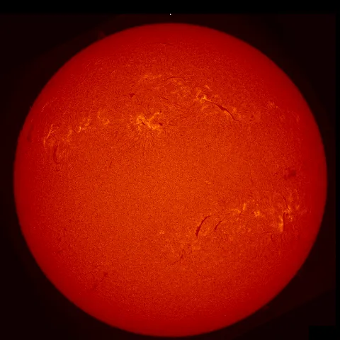 Image of Sun's chromosphere