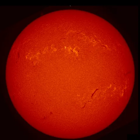 Image of Sun's chromosphere