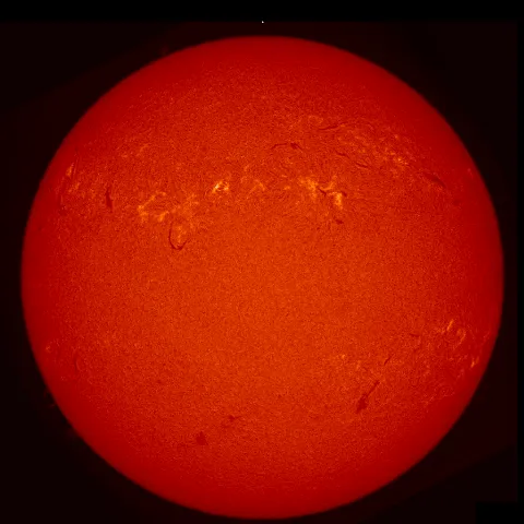 Image of Sun's chromosphere