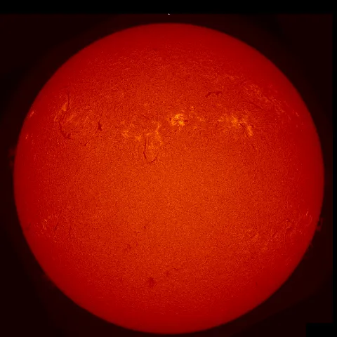 Image of Sun's chromosphere