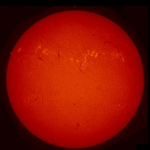 Image of Sun's chromosphere