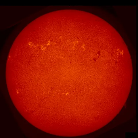 Image of Sun's chromosphere