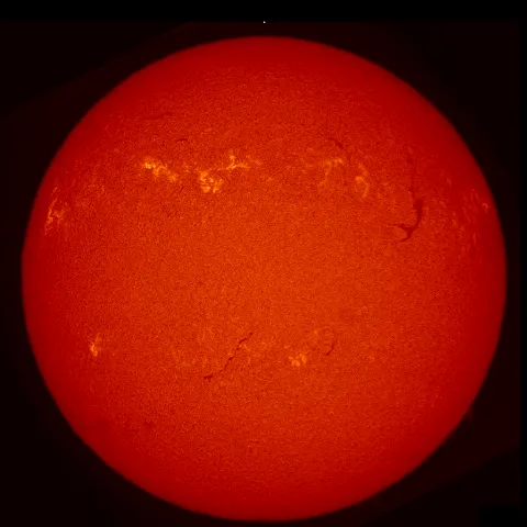 Image of Sun's chromosphere