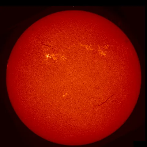 Image of Sun's chromosphere