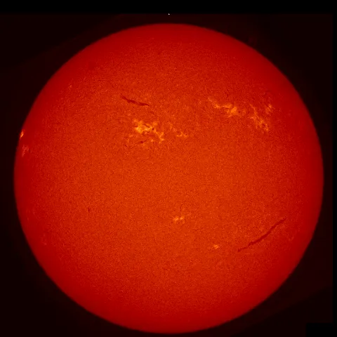 Image of Sun's chromosphere