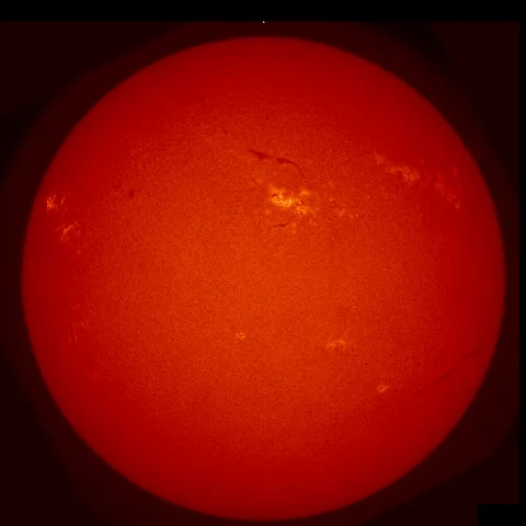 Image of Sun's chromosphere