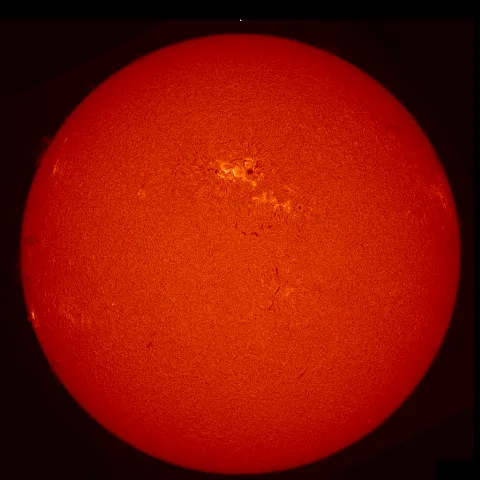 Image of Sun's chromosphere